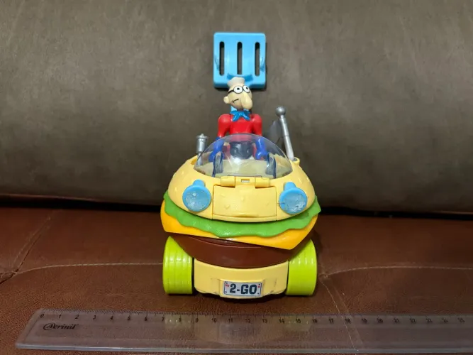 Carro Hambúrguer do Bob Esponja.