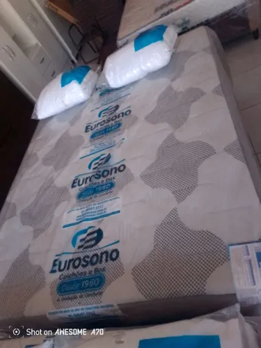 Unibox Queen 1.58x1.98 de molas ensacadas - entrega grátis 