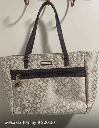 Bolsa Tommy Hilfiger Bege