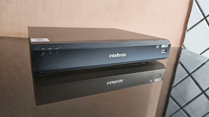 DVR Intelbras MHDX 5108 de 8 Canais 4K Ultra HD Multi HD Inteligência 