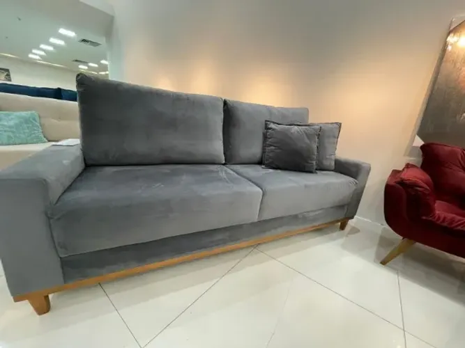 Sofa Living Itálian com 2,12m de Largura- Entrega Rápida Faça seu Pedido