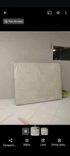 Colchão Queen novo de espuma