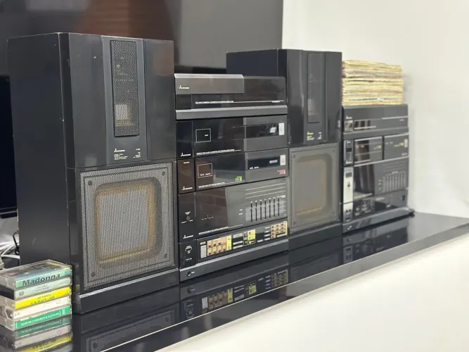 Som Completo Mitsubishi - Vintage - Excelente Estado