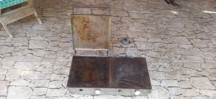 Chapa para Hambúrguer, carnes e sanduíches