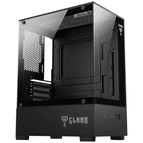 Gabinete Gamer Aquário Megalon Clanm, Mini Tower, mini-ITX - micro-ATX, Vidro Temperado, R