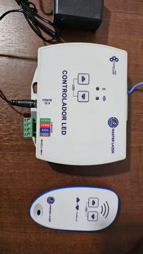 Controlador LED Master Lazer + Controle Remoto