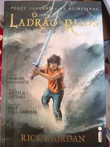 Graphic novel Percy Jackson e os olimpianos - o ladrão de raios 