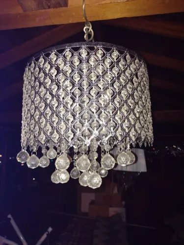 Lustre de Cristal Moderno