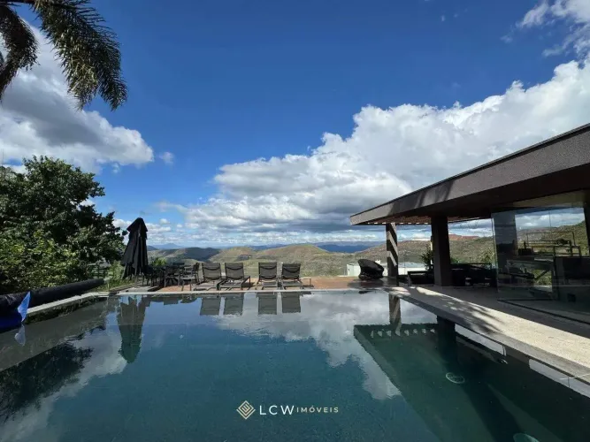 Casa à venda, 4 quartos, 4 suítes, 4 vagas, Morro do Chapéu - Nova Lima/MG