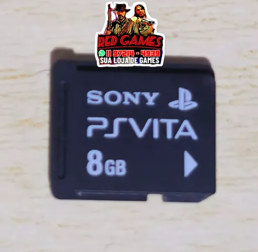 Cartão de memória 8GB para PS Vita