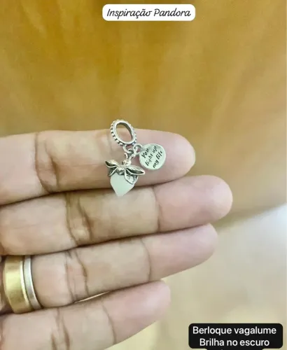 Berloque Charm Pendente Vaga-Lume (brilha no escuro) Inspiração Pandora