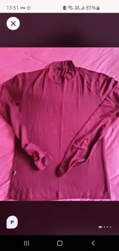 Blusa básica vermelha 