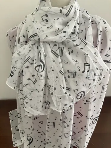 Lenço Musical Feminino