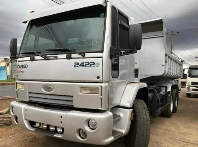 Ford cargo 2422 6x2 - 2007 Caçamba