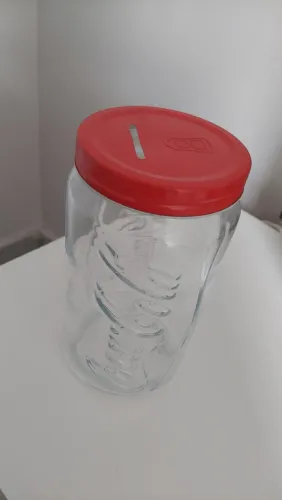 Cofre de vidro da coca-cola