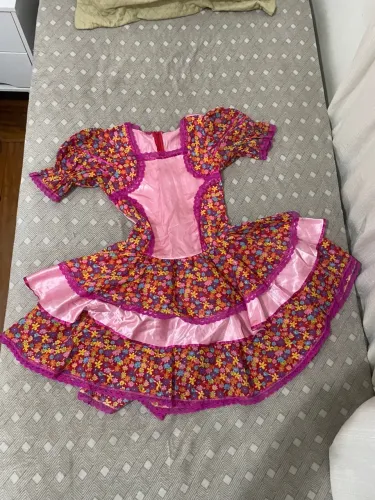 Vestido infantil festa junina