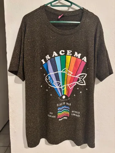 Camisa Brilhosa Iracema