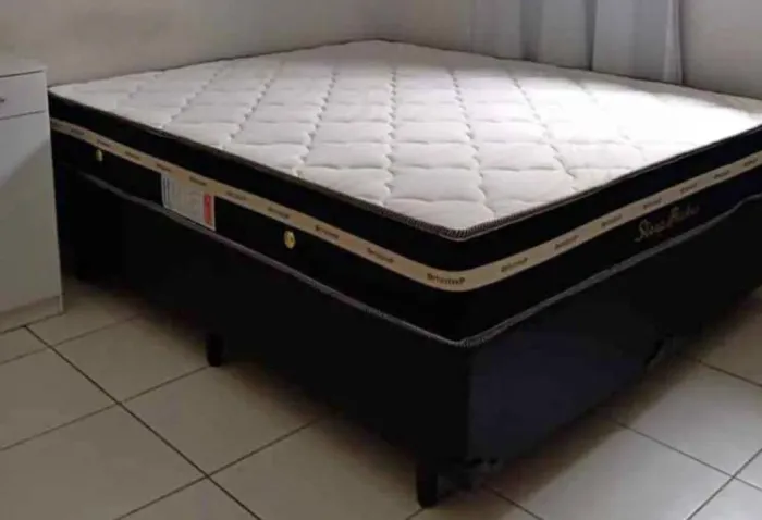 Cama Box Sleep Pocket molas ensacadas