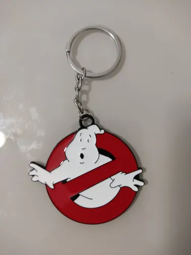 Chaveiro Ghostbusters em Metal - Novo