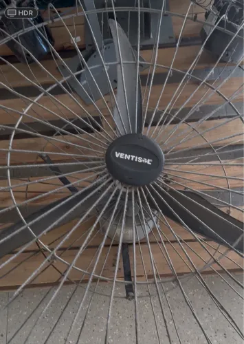 3 Ventiladores Ventisol 100 cm de Parede