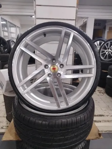 Rodas Vossen V2 aro 20 2tls Concava Importada + Pneus