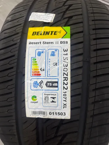 2 Pneus Delinte Aro 22 315/30 R22 Desert Storm 2 Ds8 107y Xl Y