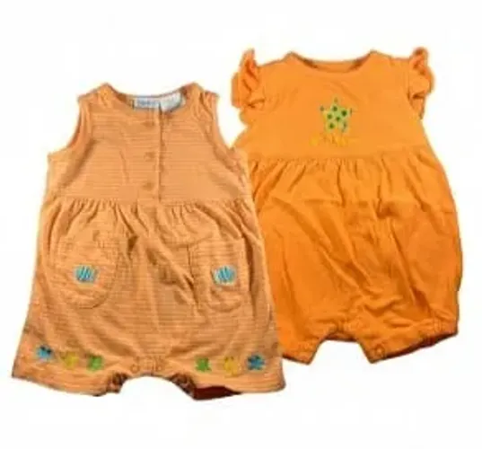 Kit 2 Romper Simply Basic tamanho 3 meses importados (desapego)