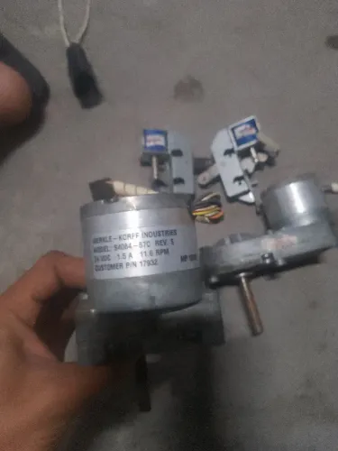 Motor Redutor Merkle Korff 24vdc.. Forno Nieco 63b e demais funções... Funcionando 