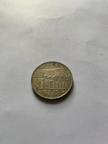 Moeda 5.000 Réis Brasil 1936