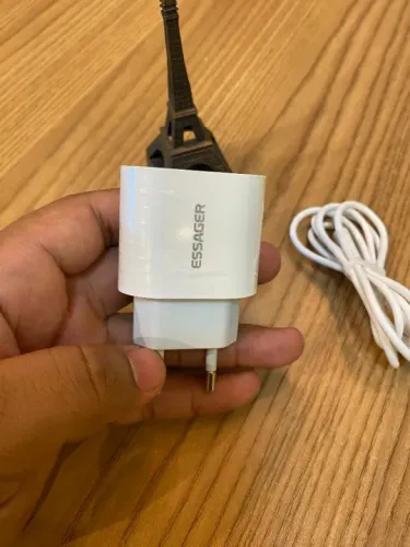 Carregador Cabo E Fonte Plug Usb C 20w Turbo Para iPhone