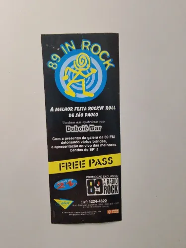 Free Pass 89 rádio rock 