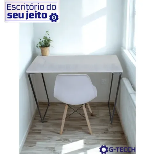 Mesa Industrial NOVA Multiuso para Escritório Notebook Computador de Estudo Birô Office