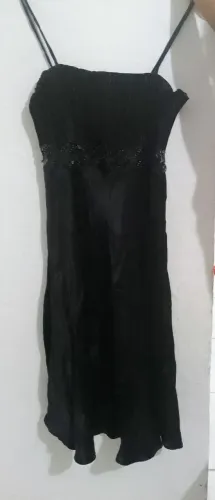 Vestido Curto Preto 