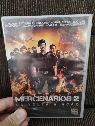 Os Mercenários 2 (ORIGINAL E LACRADO DE FABRICA) Grande Elenco! Dublado e Legendado