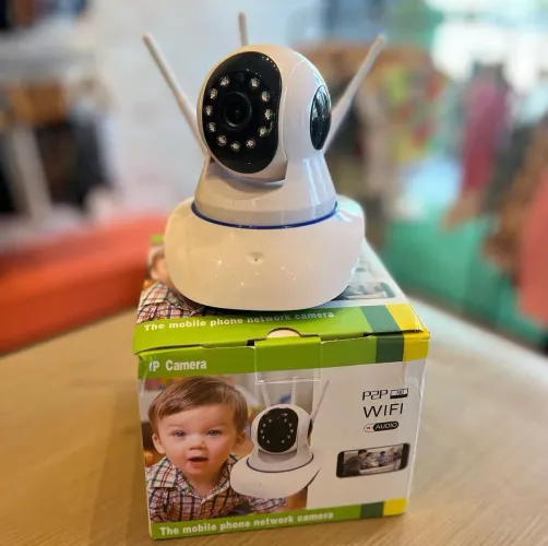Câmera IP Wifi HD Segurança com Áudio