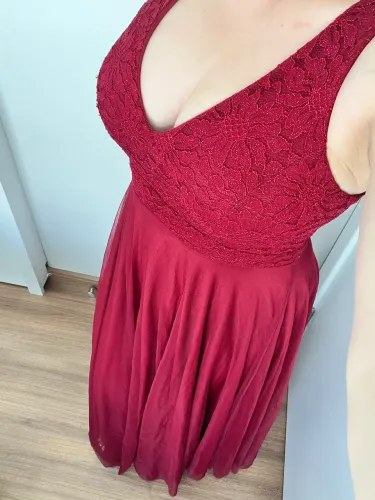 Vestido longo marsala até 44 de busto