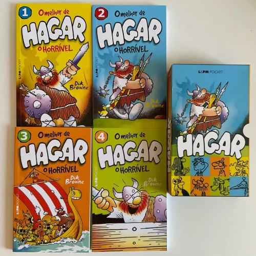 Caixa Especial Hagar, o Horrível - 4 Volumes