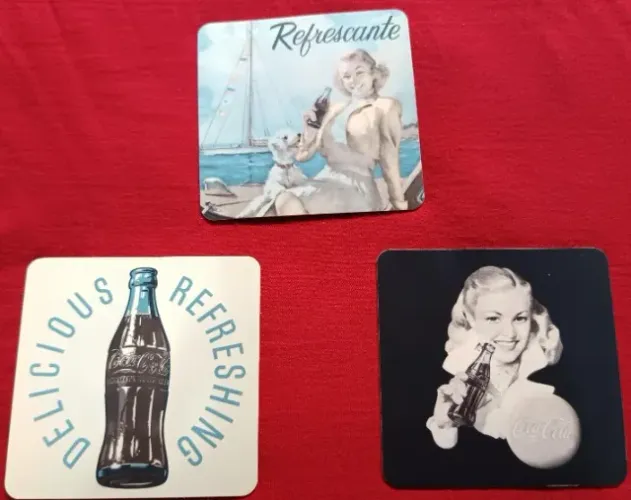 Imã de Geladeira da Coca Cola Antigo