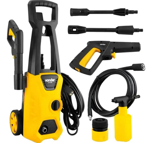 Lavadora de alta pressão 1600 lbf com rodinhas VONDER