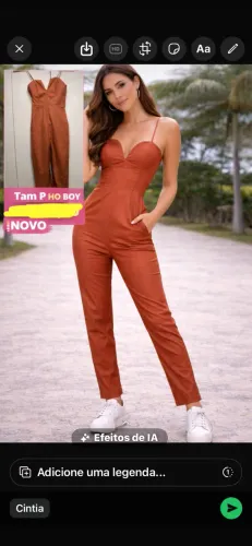 Macacão ho boy p