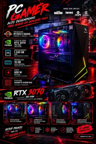 Vende-se computador gamer