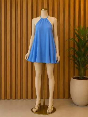 Vestido Azul Sexy
