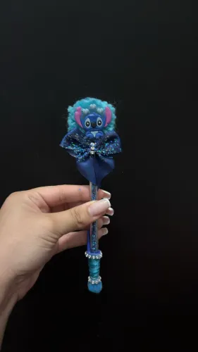 Caneta Decorada - Stitch