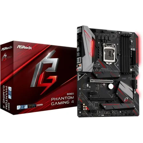 Kit i5-8500 + ASRock B365M Phantom Gaming 4 + 4GB DDR4 (USADO)