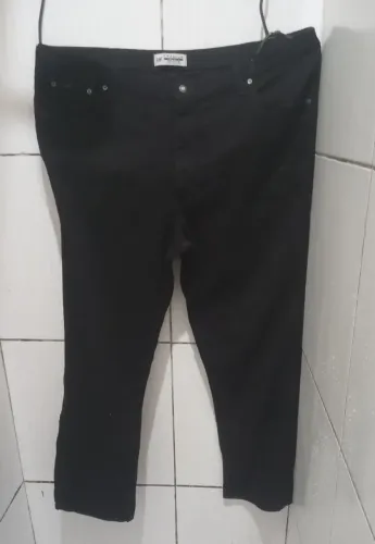 Calça Preta Sarja Lee Premium Select Masculino N;54