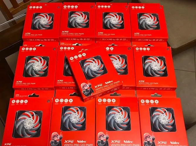 Lote 13 Xpg Vento Pro (gentle Typhoon) 120mm Pwm Fan ventoinha