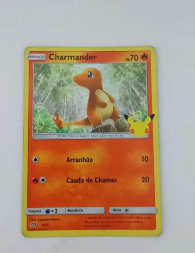  Charmander, McDonald's collection 2021