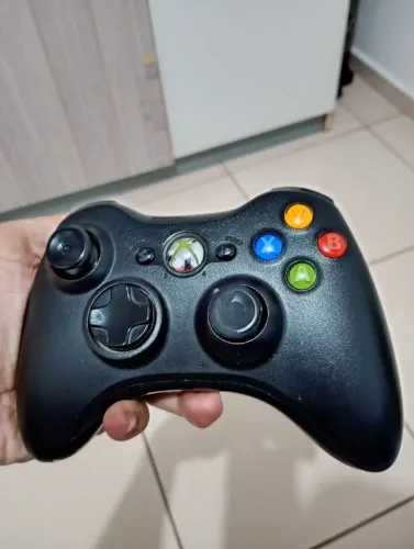 Controle sem fio Xbox 360 (ORIGINAL) com receiver para PC