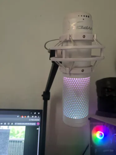 QuadCast S Branco c/ Caster