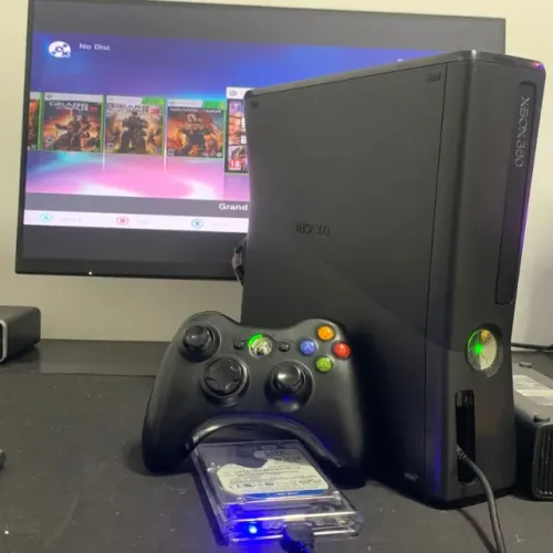 XBOX 360 + 100 JOGOS + HD 1TB | ENTREGO EM LONDRINA